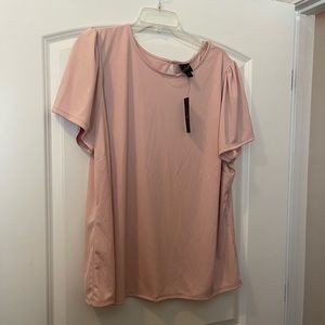 NWT Worthington light pink top!